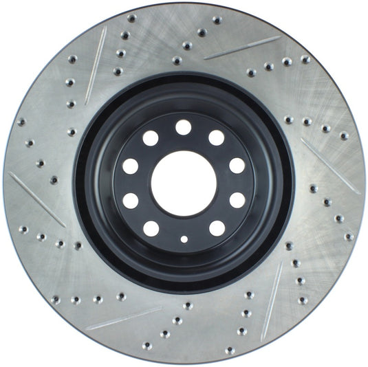 Stoptech 127.33144L ST Slot & Drill Brake Rotors