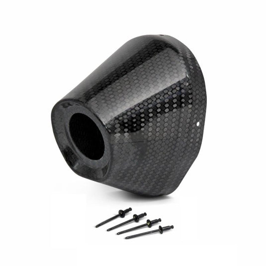 Pro Circuit PC4022-0004 End Cap for Ti-5/6 Exhaust System - 3.5in./1.25in. - Carbon Fiber