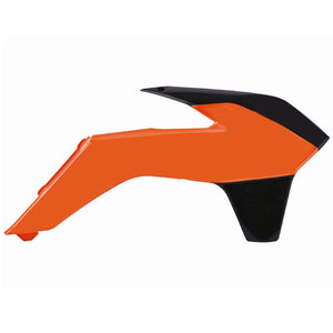 Polisport 8417400004 Radiator Shroud - Orange/Black