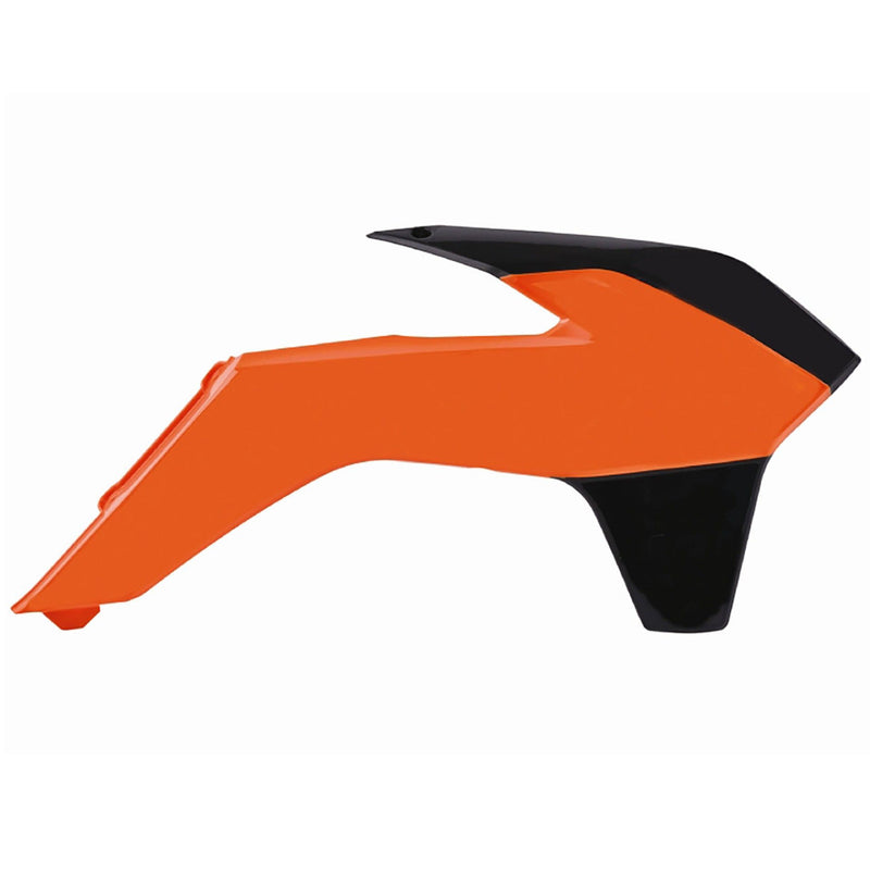 Polisport 8417400004 Radiator Shroud - Orange/Black