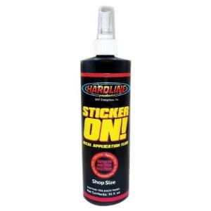 Hardline 963 Sticker-On Decal Application Fluid - 16oz.