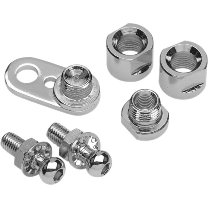 Drag Specialties 1901-0383 Turn Signal Swivel Kit - Chrome
