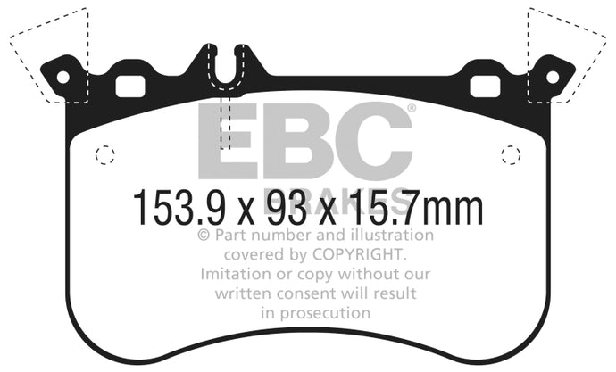 Ebc DP32311C EBC Redstuff Brake Pad Sets