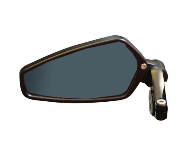 Crg AO-100 Arrow Bar End Mirror - Black
