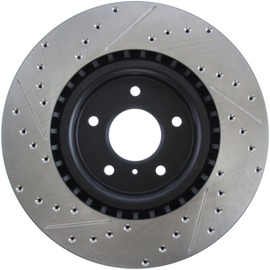 Stoptech 127.42076L ST Slot & Drill Brake Rotors