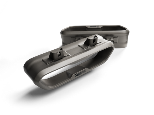 Akrapovic TP-T/S/24/1 AKR Tail Pipe Set - Titanium