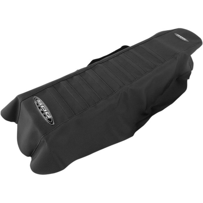 Sdg 96346 9-Pleat Gripper Seat Cover - Black/Black