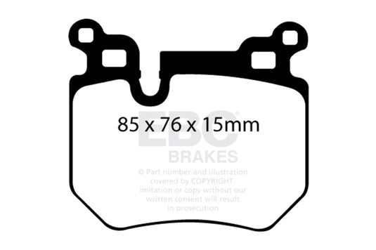 Ebc DP21996 EBC Greenstuff Brake Pad Sets