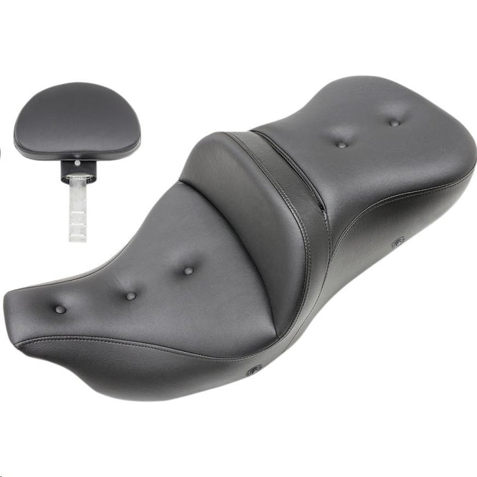 Saddlemen 808-07B-181TBRH Road Sofa PT Seat with Backrest - Heated