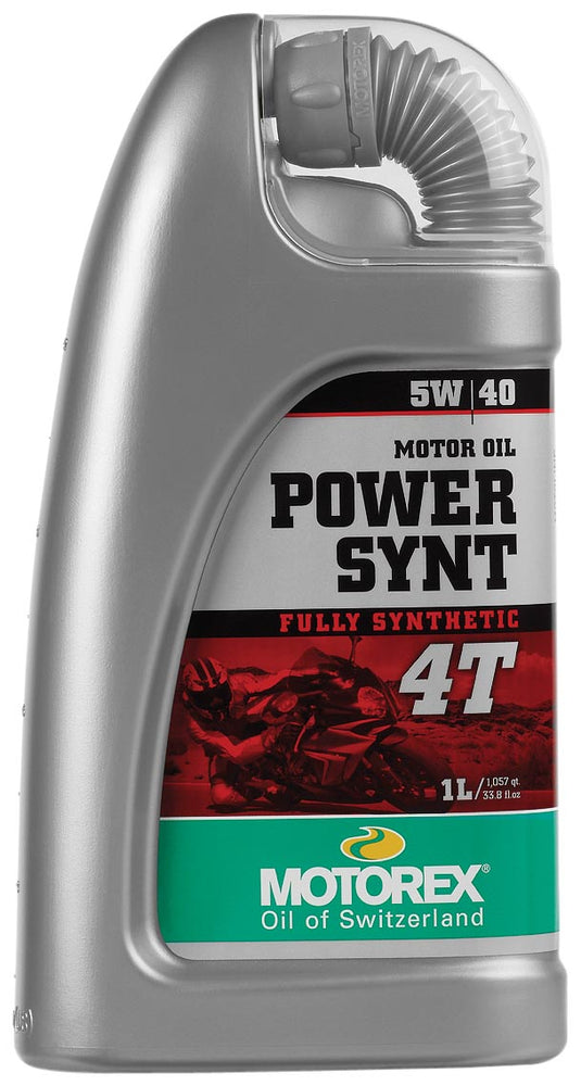 Motorex 305658 Power Synthetic 4T Oil - 5W40 - 4L.