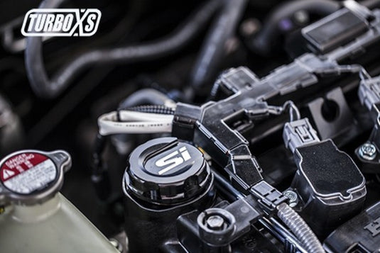 Turbo Xs HC-OC-BLK-SI TXS Oil Caps