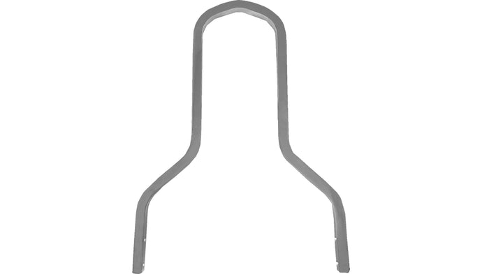 Drag Specialties 1501-0775 Square Sissy Bar - Short - 11in. - Black