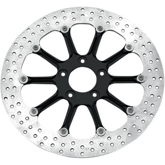 Performance Machine 01331802HOOSB Hooligan 11.8in. Two-Piece Brake Rotor - Black Ops