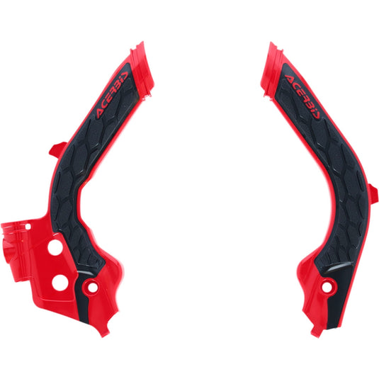 Acerbis 2733451018 X-Grip Frame Guard - Red/Black