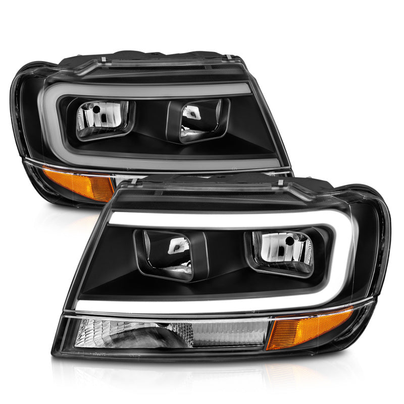 Load image into Gallery viewer, Anzo 111537 ANZ Crystal Headlights
