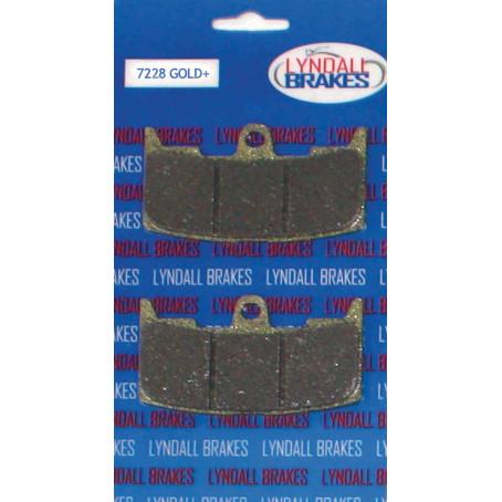 Lyndall Racing Brakes 7228-GPLUS Gold+ Brake Pads