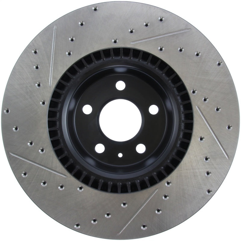 Load image into Gallery viewer, Stoptech 127.33134L ST Slot &amp; Drill Brake Rotors
