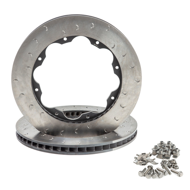 Load image into Gallery viewer, Alcon DKR2175X757C24L ALC Slotted Brake Rotors
