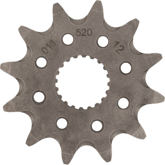 Moto-Master 610111112 Steel Front Sprocket - 12T (Natural)