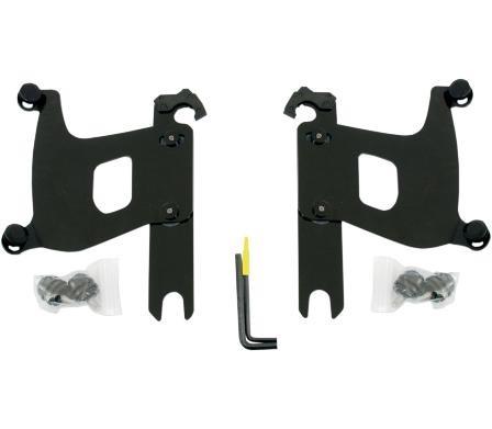 Memphis Shades MEB1975 Trigger-Lock Mount Kit for Bullet Fairing - Black