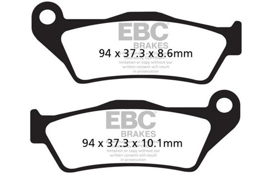 Ebc Powersports FA363 EBC FA-SFA-X Brake Pads