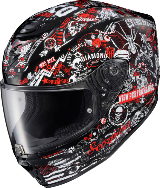 Scorpion EXO-R330 Shake 2 Helmet (X-Large, Red)