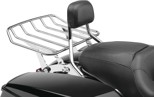 Cobra 602-2212 Detachable Backrest and Mount Kit - Short - Chrome