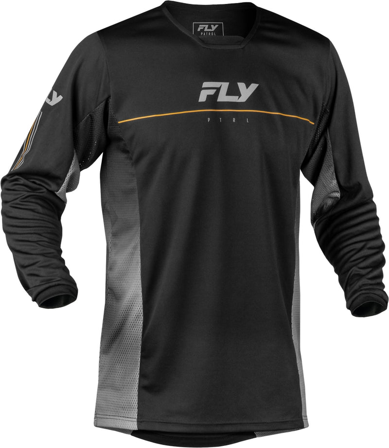 Load image into Gallery viewer, Fly Racing Patrol Jersey (XX-Large, Black/Gray)
