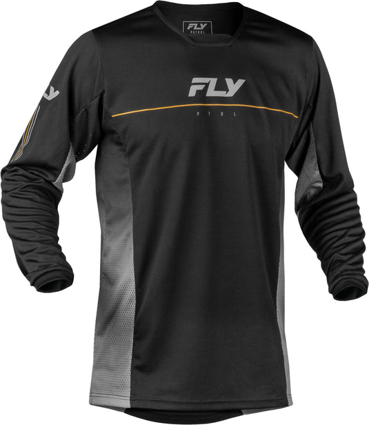 Fly Racing Patrol Jersey (XX-Large, Black/Gray)