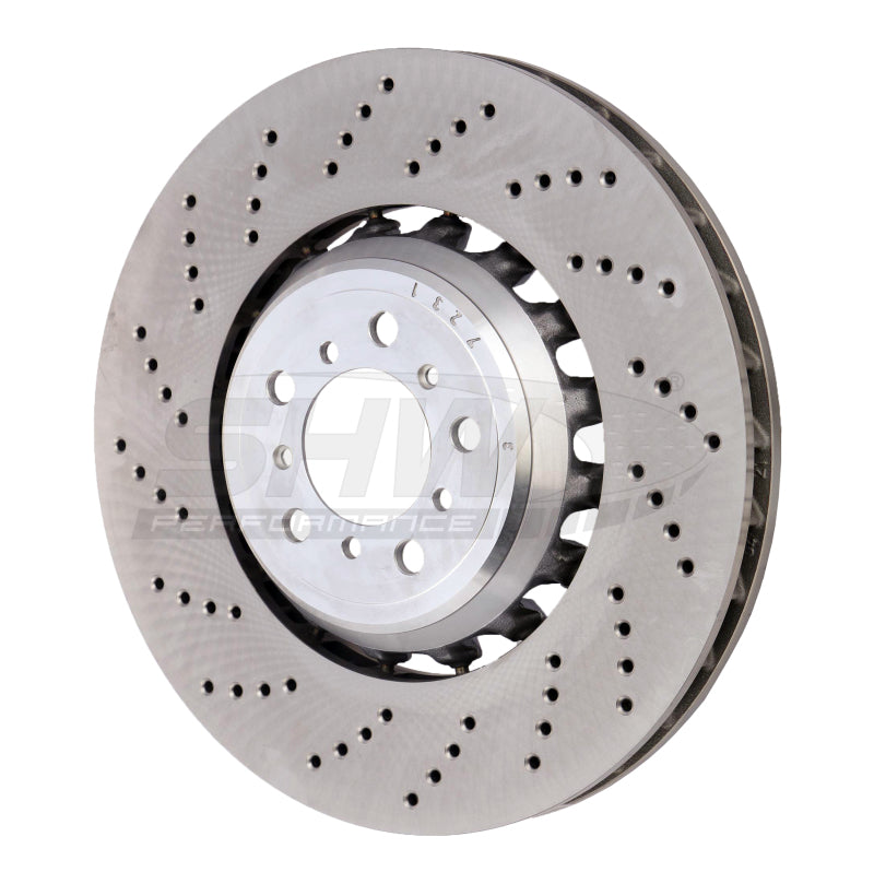 Load image into Gallery viewer, Shw Performance BFL48251 SHW Drilled Lightweight Rotors
