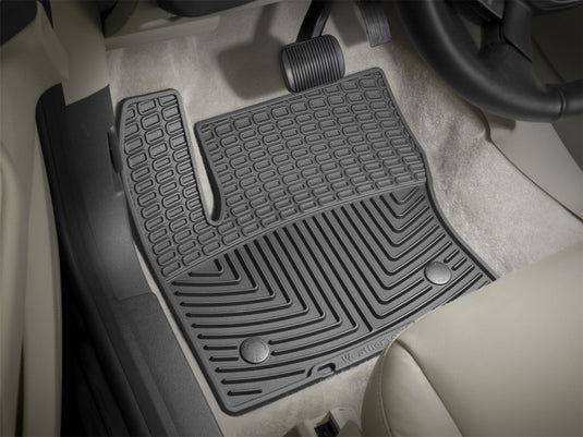 Weathertech W283 WT Rubber Mats - Front - Blk