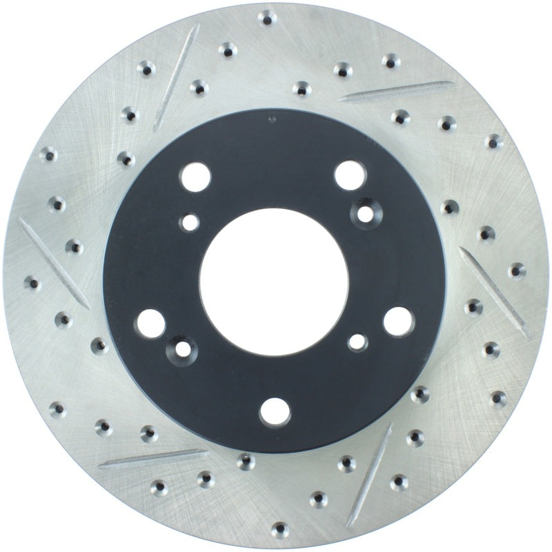 Load image into Gallery viewer, Stoptech 127.40056R ST Slot &amp; Drill Brake Rotors
