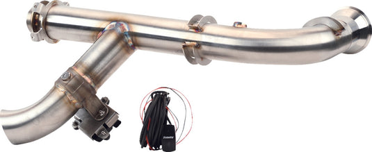 Trinity Racing TR-4180HP Side Piece Header Pipe with Electronic Cut Out