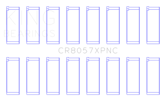 King Engine Bearings CR8057XPNC KING Connecting Rod Bearings