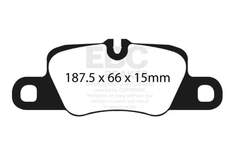Load image into Gallery viewer, Ebc DP41858R EBC Yellowstuff Brake Pad Sets
