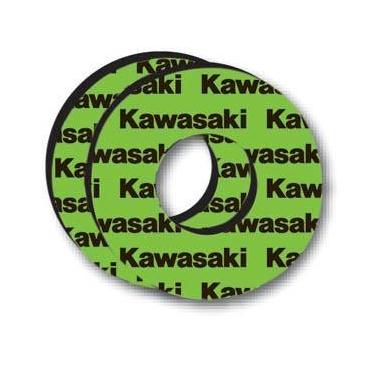 Factory Effex 09-67100 Moto Grip Donuts - Kawasaki Green