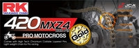 Excel GB420MXZ4-134 GB420MXZ4 Drive Chain - 134 Links - Gold