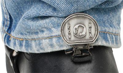 Ryder Clips Stirrup/Strap Boot Clip - POW/MIA