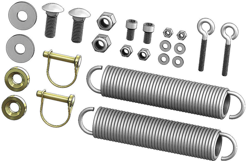 KFI Products 105150-R ATV Push Tube Hardware Kit