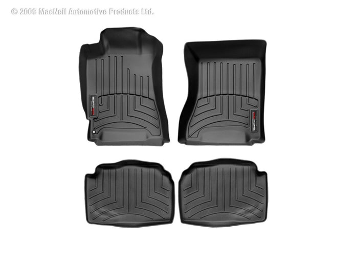 Weathertech 441281-440972 WT FloorLiner - Rear - Blk