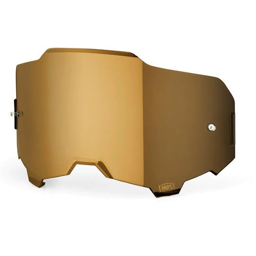 100% Replacement Injected Lens for Armega Goggles -  Mirror True Gold