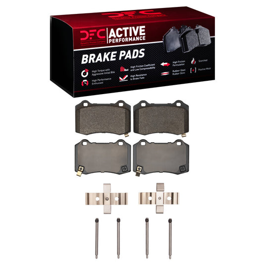 Dfc 1115-1053-01 DFC Active Performance Pads