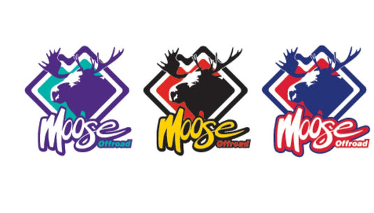 Moose Racing 4320-2531 Moose Offroad Decals - 3pk