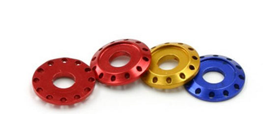 Drc D58-57-221 Spacer Type 2 - M6 x 12mm - Red (4pk)