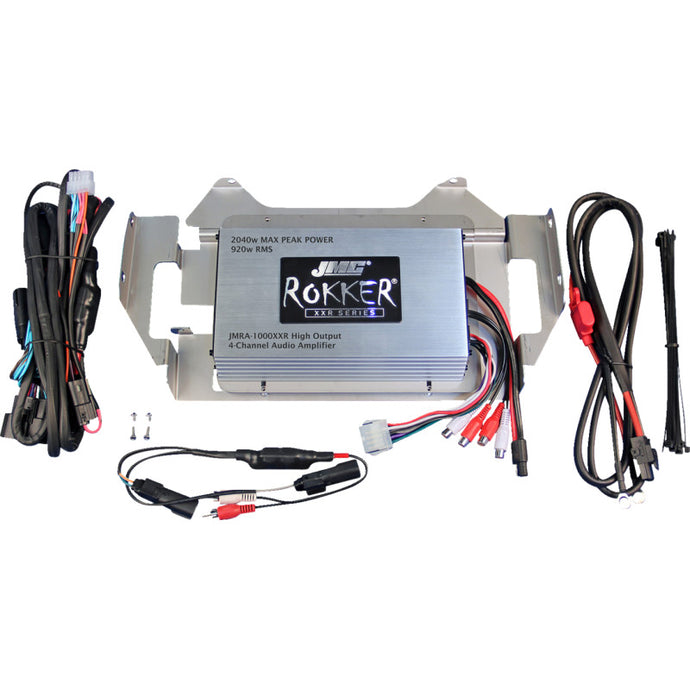 J&M JMA6-1000HC14-UL Rokker 1000XXR Stage-6 2040W 4-Channel Amplifier Kit
