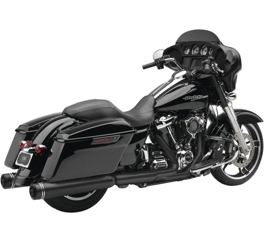 Cobra 6291RB Gen 2 Neighbor Haters Slip-On Mufflers with Dual Cut - Black with/Black Tip