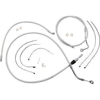 Magnum 3871174 Sterling Chromite Handlebar Installation Kit for 10in. Ape