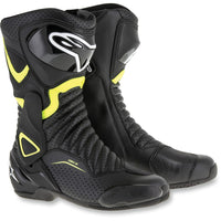 Alpinestars SMX-6 V2 Vented Boots Black/Yellow Black