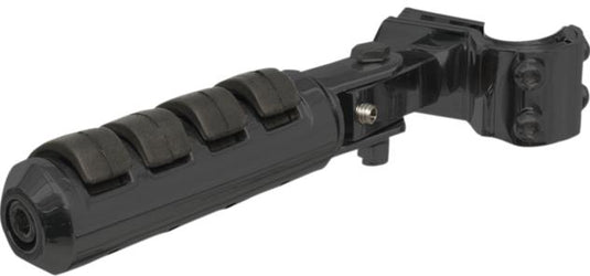 Rivco Products PEGS125BK Anti-Vibration Highway Pegs - Satin Black Powder-Coated