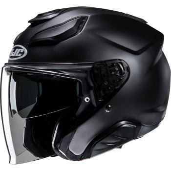 Hjc F31 Solid Helmet (Large, Semi-Flat Black)